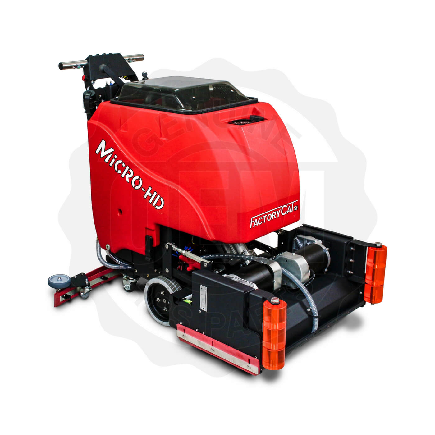 Factory Cat MICRO-HD Traction Drive Scrubber - 25"