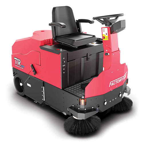 Factory TR Rider Industrial Floor Sweeper