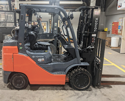 Toyota 8FGC35U Used Forklift