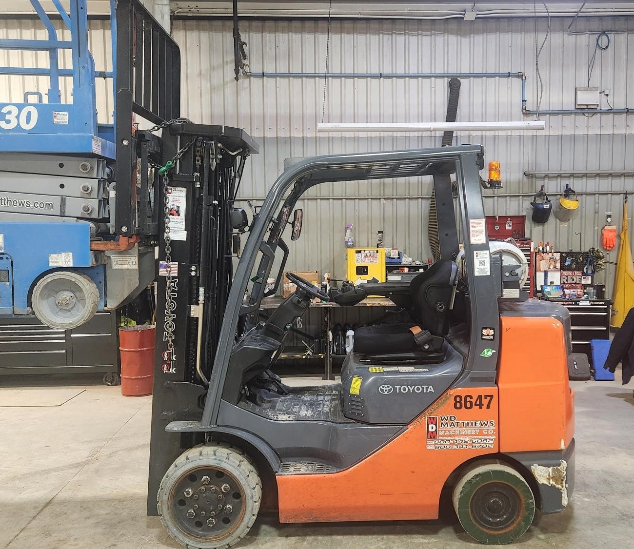 2017 Toyota 8FGCU32 Used Forklift
