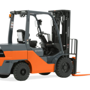 Heavy-duty industrial forklift with operator presence sensing system