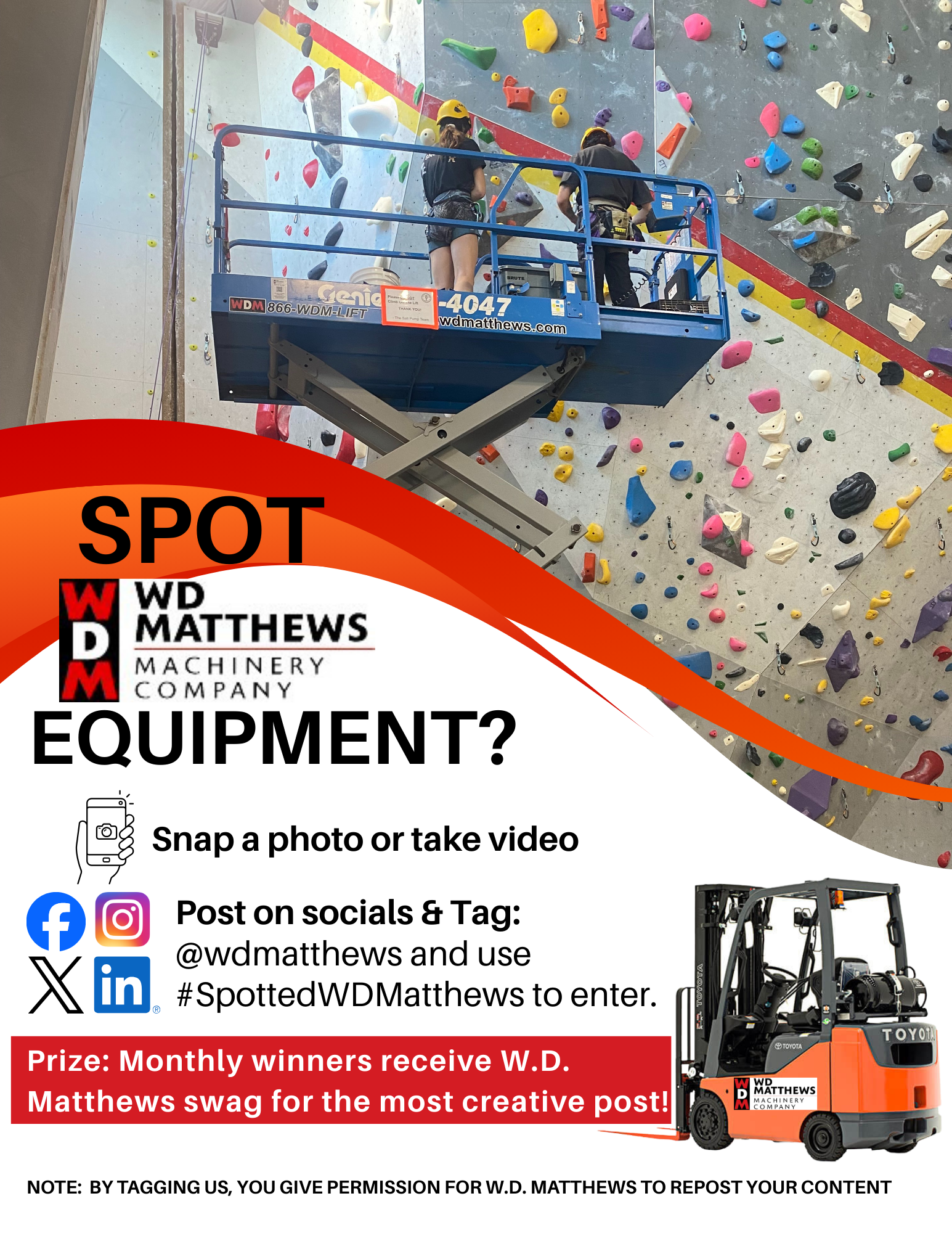 Forklift service and winter maintenance in New England