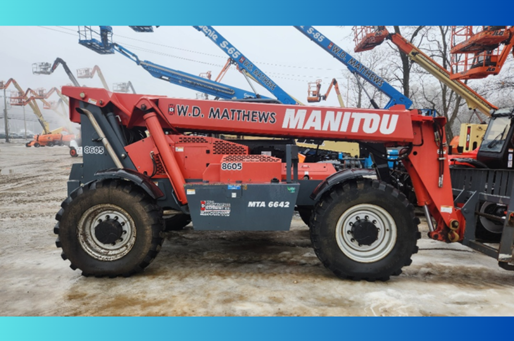 2016 Manitou MTA 6642 Telehandler