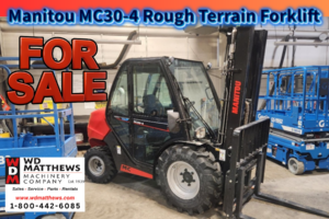 New Manitou MC30-4 Forklift for Sale in Maine, New Hampshire & Massachusetts