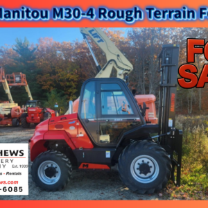 2025 MANITOU M30-4 D ST5 S1 EU Rough Terrain Forklift