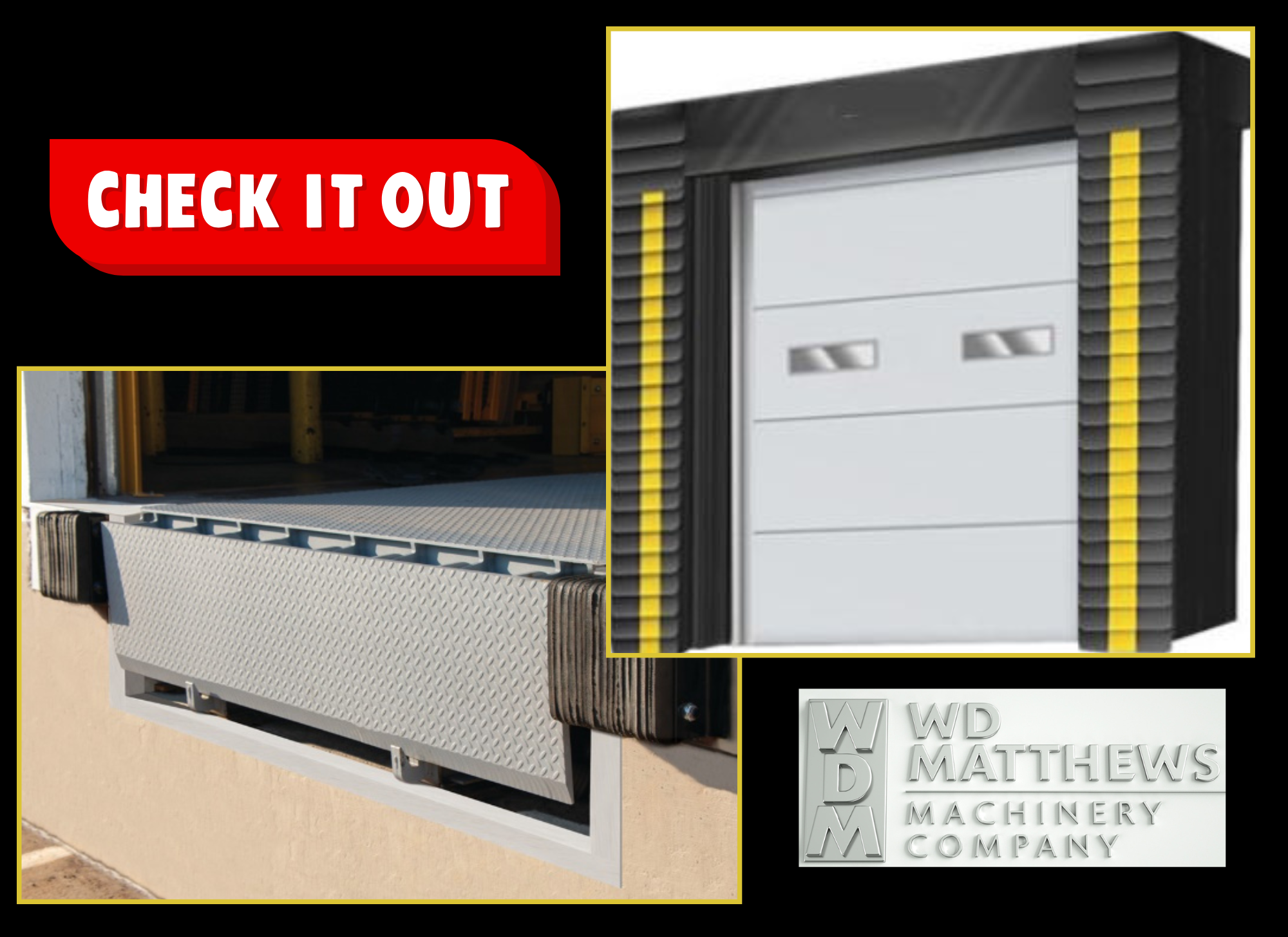 Loading dock equipment with dock seal and dock leveler
