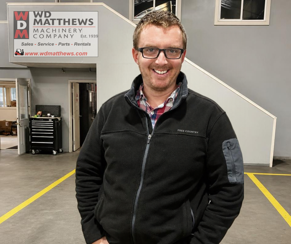 Portrait of Tag Bragdon, a customer service team member at WD Matthews
