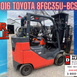 2016 Toyota 8FGC35U-BCS