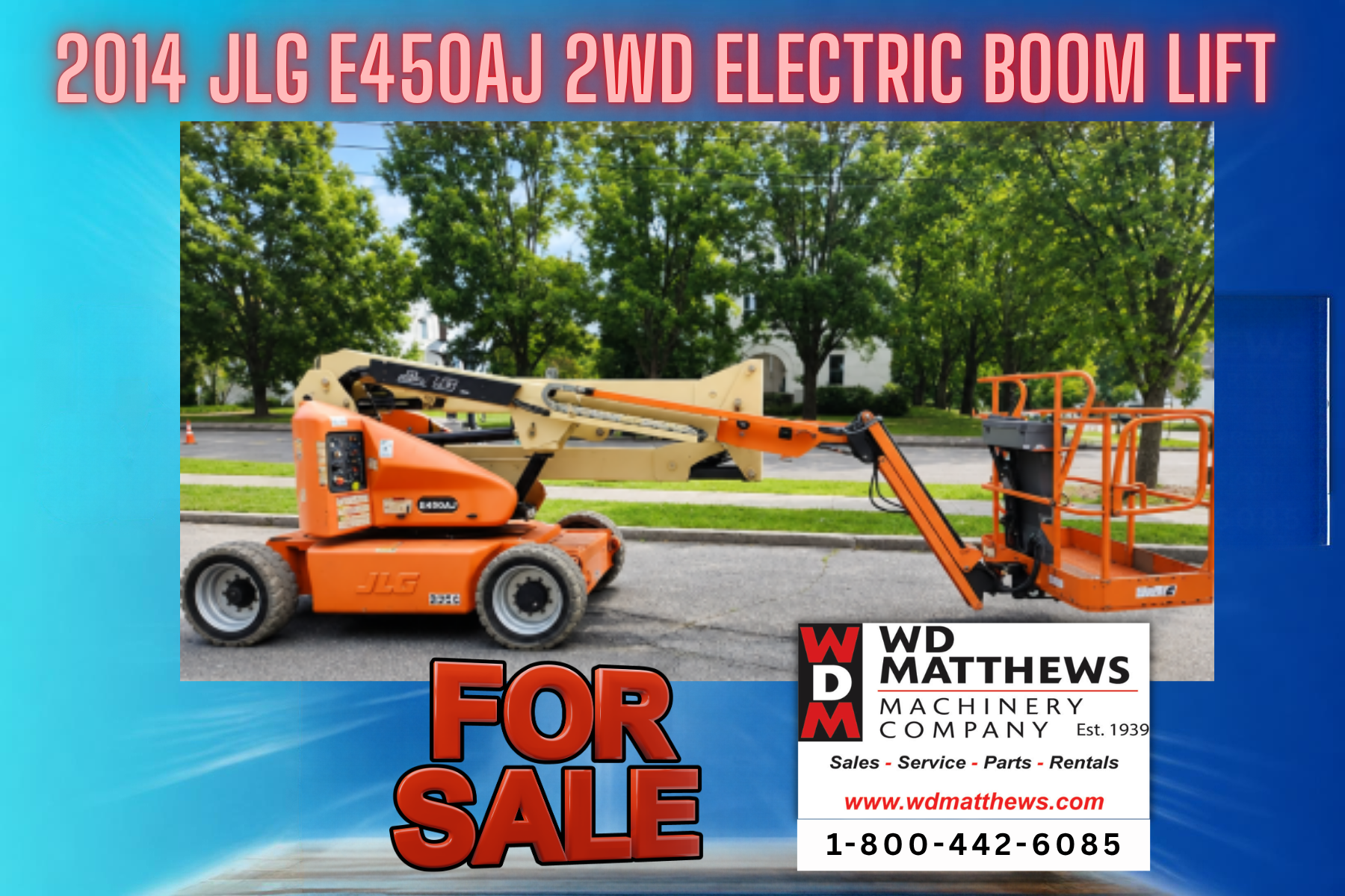 2014 Jlg E450AJ photo 2